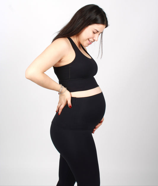 BLACK PREGGO LEGGING
