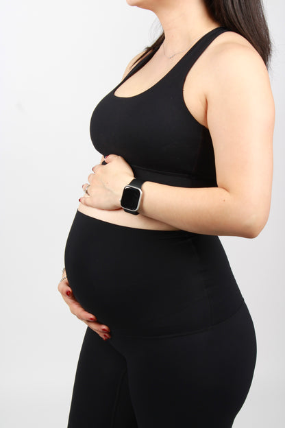 BLACK PREGGO LEGGING