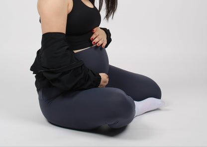 GLASS BLUE PREGGO LEGGING